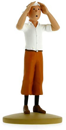 Collection figurine Tintin in the desert 12cm Moulinsart 42193 (2015)