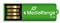 MediaRange USB 2.0 Speicherstick 32GB - Nano-Stick Mini USB Flash-Laufwerk mit Büroklammer Funktion, externe Speichererweiterung mit Lesegeschwindigkeit von bis zu 14 MB/s, Farbe Grün