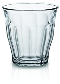 Duralex 1028AB06 Picardie water glass 310ml, without filling mark, 6 Glasses, Transparent