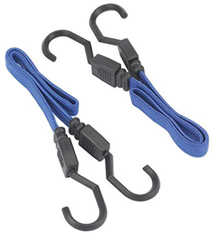 Sealey BCS15 2pc 460mm Flat Bungee Cord Set