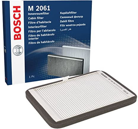 Bosch M2061 Standard Cabin Filter - Replacement Filter | Filters Pollen and Dust for Cleaner Air Inside the Vehicle