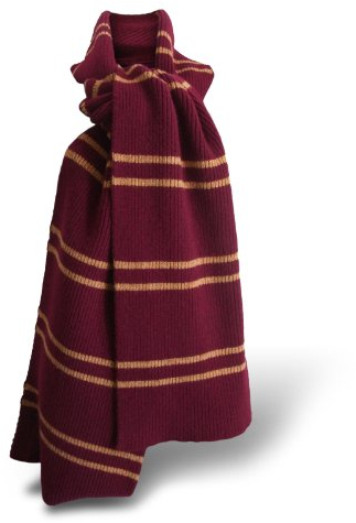 Elbenwald Harry Potter Original Gryffindor Wollschal vom Filmausstatter Lammwolle 190x23cm