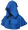 BLESSUME Mönch Gugel Kapuzen Cosplay Kostüm Gugel (Blau)