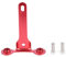 CO2 Cartridge Holder, 2pcs Road Mountain Bike CO2 Bottle Cage Mount ycle CO2 Bottle Bracket Riding Accessories (1PCS Red)