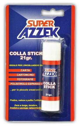 Lot de 12 blisters de colle 21 g Super Azzek