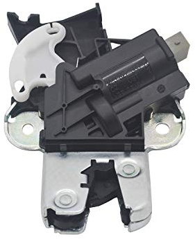 ZEALfix Baule posteriore baule bagagliaio coperchio serratura 4F5827505D Fit Golf Jetta P CC EOS A4 A5 A6 A8 - ON-OFF - Pistone - Ottone - Nero - Manuale