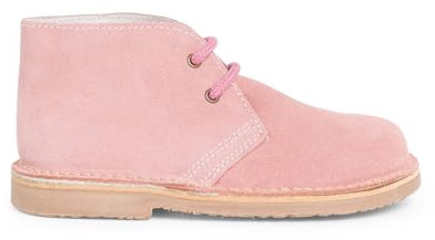 Pisamonas Polacchini Bambini Stivali Safari Lacci Misurare 34 Colore Rosa Pallido