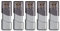 PNY 32GB Turbo Attache 3 USB 3.0 Flash Drive, Grey (Pack of 5)