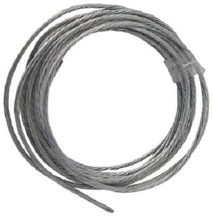 electrosmart 5 Meter Coil of Lashing Wire for Securing TV Aerial Pole Brackets to Chimney etc