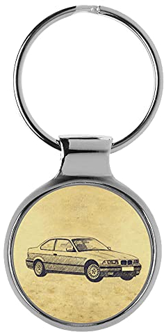 KIESENBERG Schlüsselanhänger Geschenke für E36 Coupe Fan A-5720