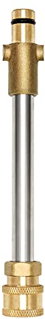 DERASL Hochdruckreiniger-Adapter für Nilifsk Gerni, 1/4'' Schnellkupplung, Wascher-Spritzrohr-Kupplung, Schnee-Schaumlanzen-Adapter, Schaumkanonen-Anschlussfittings