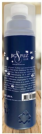 Jig & Puz - 1000 Teile Puzzlekleber für 4 Puzzles - gebrauchsfertig, leicht aufzutragen - schnell trocknend - Puzzle-Zubehör für Kinder und Erwachsene