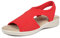 Aerosoft Sandali Stretch 05 Donna Leggero Senza Pressione (rosso, 41)