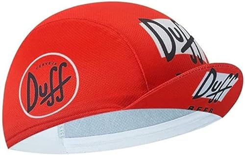 BikingBros Duff Beer Cycling Cap - Retro Cycling Hat-Under Helmet - Cycling Helmet Liner Breathable&Sweat Uptake