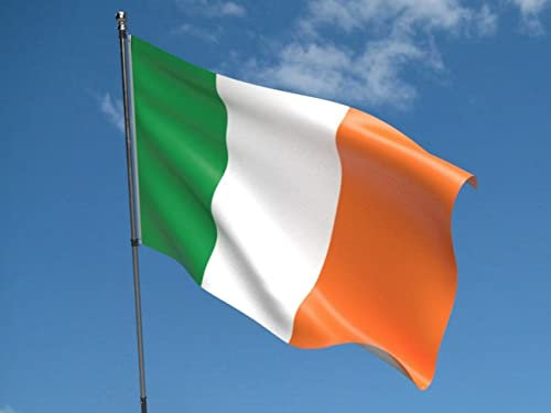 Strength & Honour 8ft x 5ft Ireland Tricolour Irish Polyester Flag
