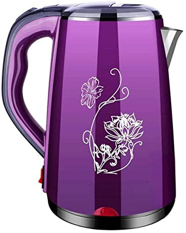 FairUo Kettles, Upgraded, 1.5L Stainless Steel Tea Kettle, Fast Boil Water Warmer with Auto Shut off and Boil Dry Protection Tech for Coffee, Tea, Beverages/Purple/18 * 18 * 25