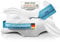 Glückstoff® Funda de Almohada para Almohada Ortopédica [Avec Effet FRAIS & CHALEUR] de Fibra de Bambú y Spandex | Suave & Acolchado | Funda de Repuesto | Blanco | Versión: Ergo
