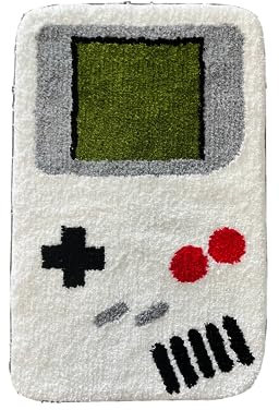 EXIGENT GB_Rug Fußmatte, Retro-Stil, Spielkonsole, ultraweich, rutschfest, für Spielkonsole