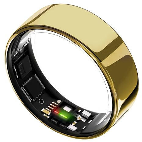 ULTRAHUMAN Ring AIR – Smart Ring für Damen und Herren | Schlaf, Fitness, HRV -Tracking, Stressanalyse & Zyklusüberwachung | Kein ABO | Bis zu 6 Tage Akkulaufzeit | (Größe 5)