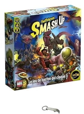 Set Smash Up Französische Version + 1 Blumie Deaps (Base + Aufkleber)