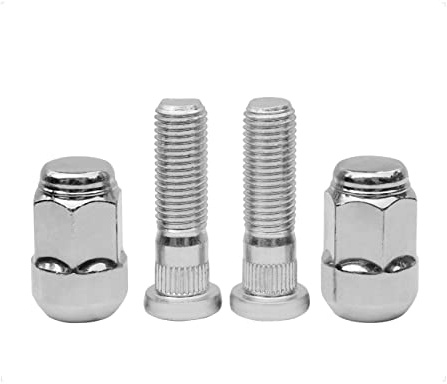 Mysttoo M12 x 1,50 Chrom-Radmutter-Set, kompatibel mit Honda Odyssey Accord Civic CR-V Clarity Element S2000 Acura Legend CL NSX TLX TSX Pilot Prelude Lancer RX-8 (4 Stück)