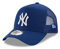 New Era NY Truckercap New York Yankees MLB Baseball verstellbar Kappe blau Teamlogo Snapback Mesh - One-Size