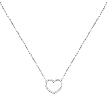 CHRIST Damen-Kette 925er Silber, recycelt Zirkonia One Size 89085641