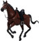 Ymxygz 1/12 Scale Action Figures 1/12 Scale Horse Figure Model Collection Home Decor Simulation Realistic Painted Figures 1:12 Scale Animal Figurine