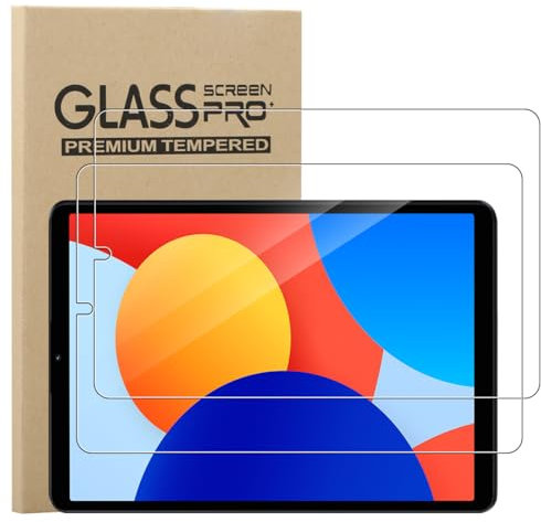 carinacoco 2 Pack Screen Protector for Xiaomi Redmi Pad SE 4G 8.7 inch, 9H Toughness Premium Shatterproof Scratch-Resistant Anti-Fingerprint No-Bubble HD Ultra Clear Tempered Glass Screen Protector