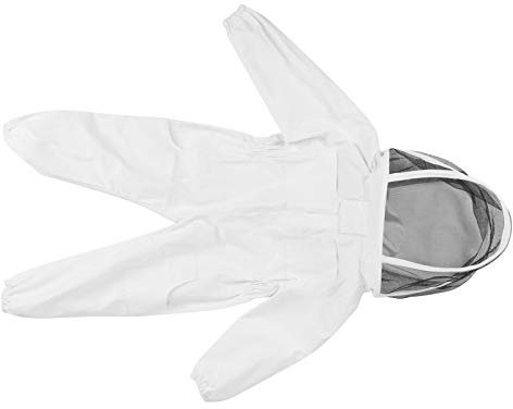Imkeranzug mit Doppelreißverschluss-Kapuze, Imker-Schutzkleidung (M)