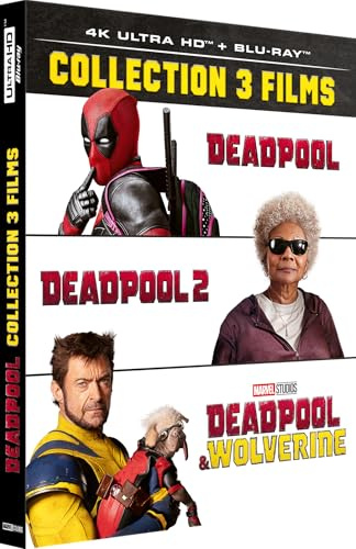 Deadpool - collection 3 films 4k ultra hd