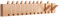 Buche 4/8/10/12 Haken, Kreativer Garderobenständer Für Klaviertasten, Hakengarderobe Im Retro-Stil, Wandkleiderhaken Aus Massivem Holz Für Hinter Türen, Eingänge, Wohnzimmer(Natural,80cm/31.4in)