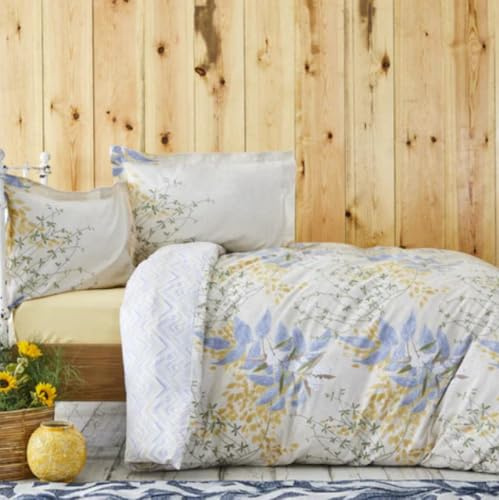 KARACA Home Clarinda Doppelbett Bettwäsche Set mit Spannbettlaken