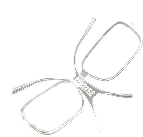 Skibrilleneinsätze – Korrekturlinsenadapter, Snowboardbrilleneinsatz | Verstellbarer optischer Einsatz für Skibrille, RX-kompatibler Innenrahmen für, Anti-Beschlag-Sportbrillen-Zubehör für Brille