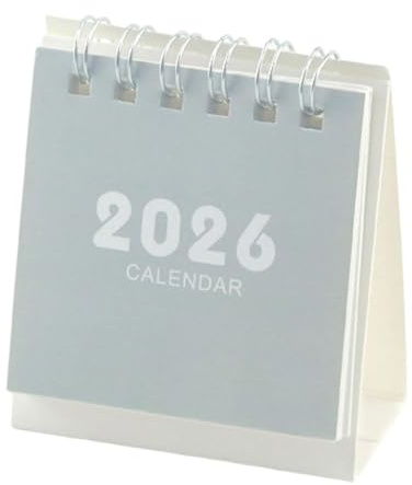 Calendario da tavolo 2026 17 mesi di introduzione 08/2025 a 12/2026, pianificazione da scrivania per ufficio e casa
