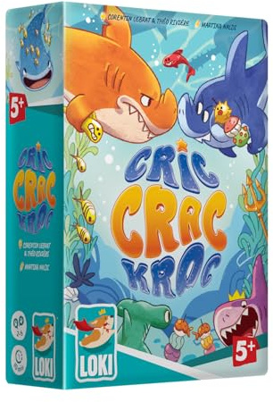 Loki Cric Crac Kroc, Brettspiel, ab 5 Jahren, 2–5 Spieler, 10 Minuten Spieldauer