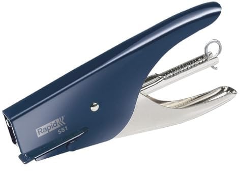 Rapid 10538702 S51 - Grapadora (capacidad para 15 hojas), color azul