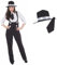 Fun Shack Costume Gangster Donna - Vestito Carnevale per Halloween, Abito Elegante per Feste e Party a Tema Anni '20, L