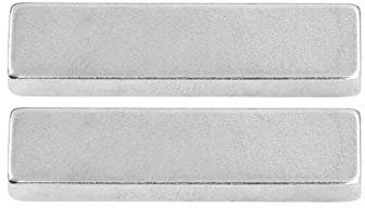 Connex Neodym-Quadermagnet - 40 x 10 x 5 mm - 2 Stück im praktischen Set - Extra starker Magnet - 18 kg Haftkraft - Für Haushalt, Werkstatt & Hobby / Powermagnet / Blockmagnet / DY7100009