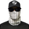 SA Fishing Face Shield Halstuch - viele verschiedene Designs - Multifunktionstuch Schutzmaske Totenkopf Schal Gesichtsmaske Sturmhaube Bandana Ski Motorrad - Whiteout American Flag