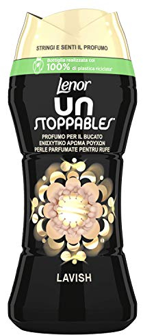 Lenor Unstoppable, Profumatore Bucato Lavatrice,210 g, Lavish, Intensificatore di Profumo Bucato per un'Esplosione di Freschezza, 100% Plastica Riciclata