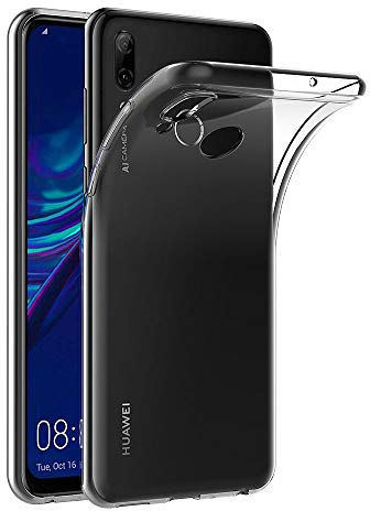 AICEK Coque Huawei P Smart 2019, Transparente Silicone Coque pour Huawei P Smart 2019 Housse Silicone Etui Case (6,21 Pouces)