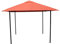 GRASEKAMP Qualität seit 1972 Antikpavillon Amalfi Flex 3 x 3 m Terra Gartenpavillon Partyzelt