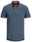 Jack & Jones Men's Jjepaulos Polo Ss Noos Polo Shirt, Denim Blue, L