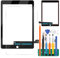 per iPad PRO 9.7 2016 Generazione Touch Screen Digitizer Vetro di Ricambio per A1673 A1674 A1675 Touch Display Panel Kit Parti di Riparazione (Non LCD, Senza Pulsante Home) (Nero)