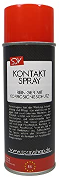 SDV Chemie Kontaktspray 6X 400ml Elektronikspray Korrosionsschutz Kriechstrom Elektrospray