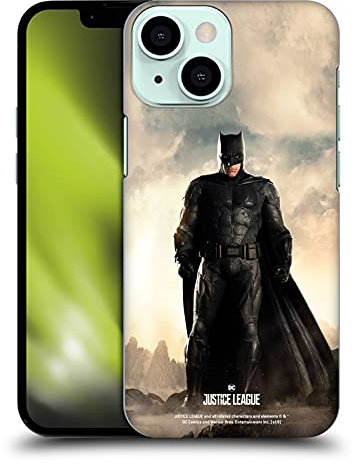 Head Case Designs Offizielle Zugelassen Justice League Movie Batman Character Posters Harte Rueckseiten Handyhülle Hülle Huelle kompatibel mit Apple iPhone 13 Mini