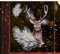 wolga-kreativ Fenster Fensterbilder Glasdekorfolie Motiv Fensterfolie FenstertattooWinter Weihnachten Advent Hirsch Aufkleber Fenster wiederverwendbar Kinderzimmer Deko
