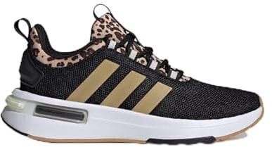 Adidas Damen Racer TR23 Shoes, core Black/Matte Gold/Magic beige, 39 1/3 EU