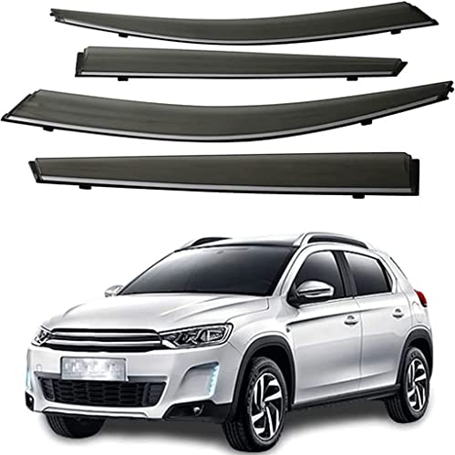 HOWENG 4 pcs Auto Windabweiser für C3-XR 2016-2020 Fenster Regenschutz Deflector Stick-On Sonnenschutz Visiere Zubehör